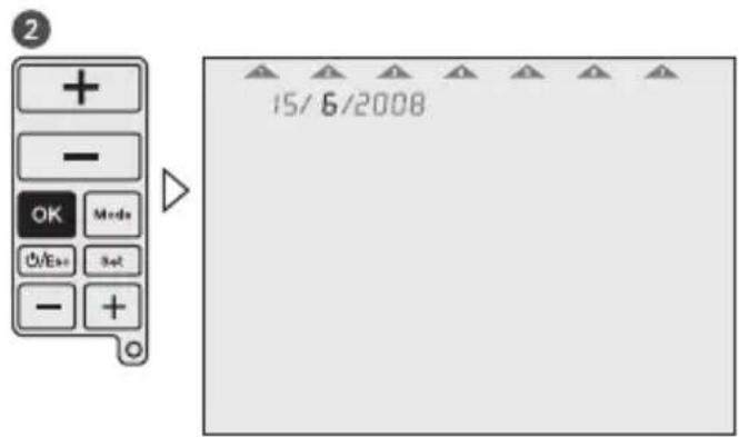 Grässlin Feeling RF - Impostare la data e l'ora - 3
