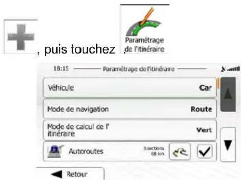 ZENEC ZE5514M (Seat) - Sur l'écran Carte, touchez - 1