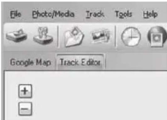 CONRAD GT730 - Onglet « Track Editor » - 1