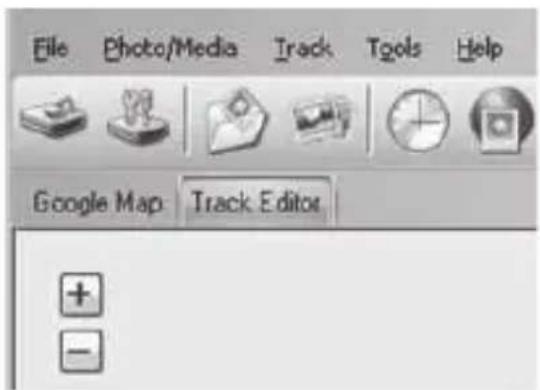 CONRAD GT730 - Register „Track Editor“ - 1