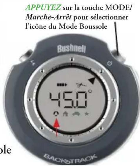 BUSHNELL BackTrack Original - Guide des touches &amp; de l'affichage - 3
