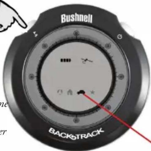 BUSHNELL BackTrack Original - Appuyez sur MODE/ Marche-Arret (répéter x fois) - 2