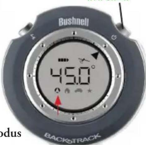 BUSHNELL BackTrack Original - Erläuterungen zu Tasten und Display - 3