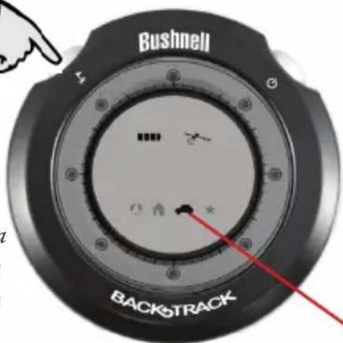 BUSHNELL BackTrack Original - Premere il tasting MODE/Power - 2