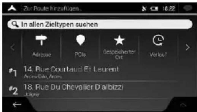 NAVGEAR StreetMate N6 - Planen einer Route mit mehreren Zielen - 4
