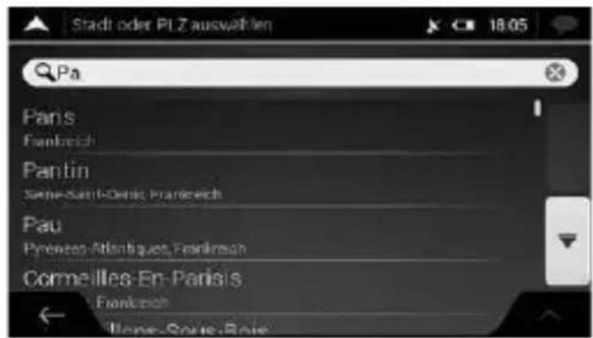 NAVGEAR StreetMate N6 - Eingabe einer Adresse - 7