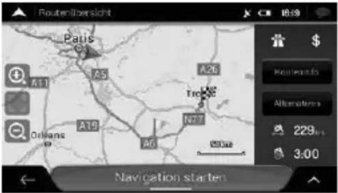 NAVGEAR StreetMate N6 - DASZIEL EINER RoUTE WÄHLEN - 5