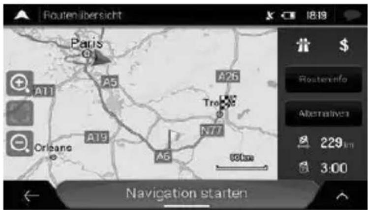 NAVGEAR StreetMate N6 - Route berechnen - 1