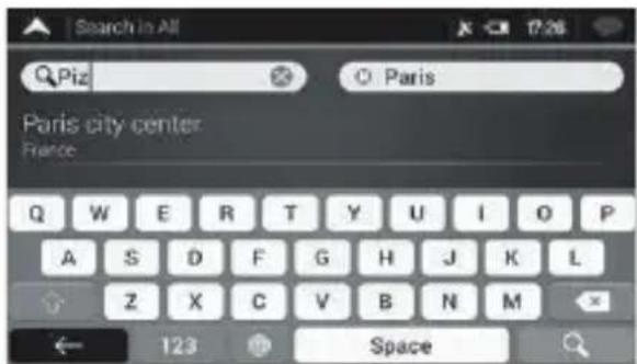 NAVGEAR StreetMate N6 - Utilisation de la recherche combinée - 3
