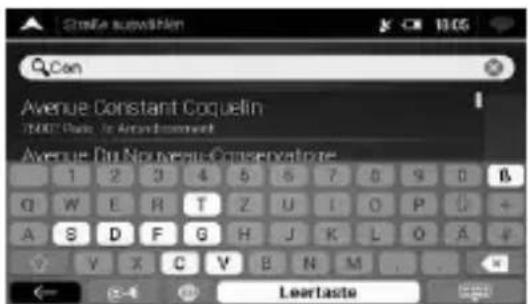 NAVGEAR StreetMate N6 - Auswahl des Mittelpunkts einer Straße - 3