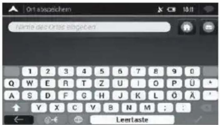 NAVGEAR StreetMate N6 - Ort abspeichern - 1