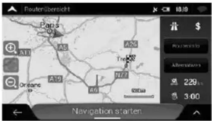 NAVGEAR StreetMate N6 - Auswahle eines Ortes auf der Karte - 2