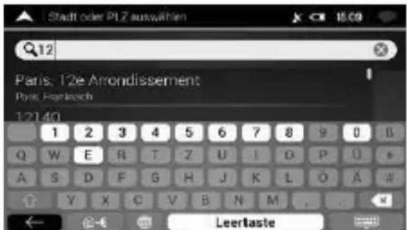 NAVGEAR StreetMate N6 - Eingabe einer Adresse - 5