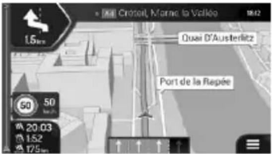 NAVGEAR StreetMate N5 - Spurdaten und Verkehrsscholder - 1