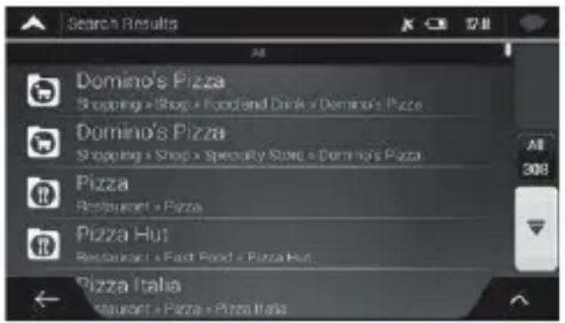 NAVGEAR StreetMate N5 - Utilisation de la recherche combinée - 4