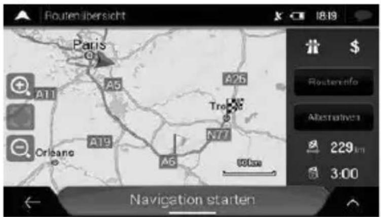 NAVGEAR StreetMate N5 - Route berechnen - 1