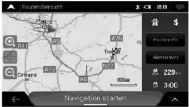 NAVGEAR StreetMate N5 - Löschen der geplanten Route - 3