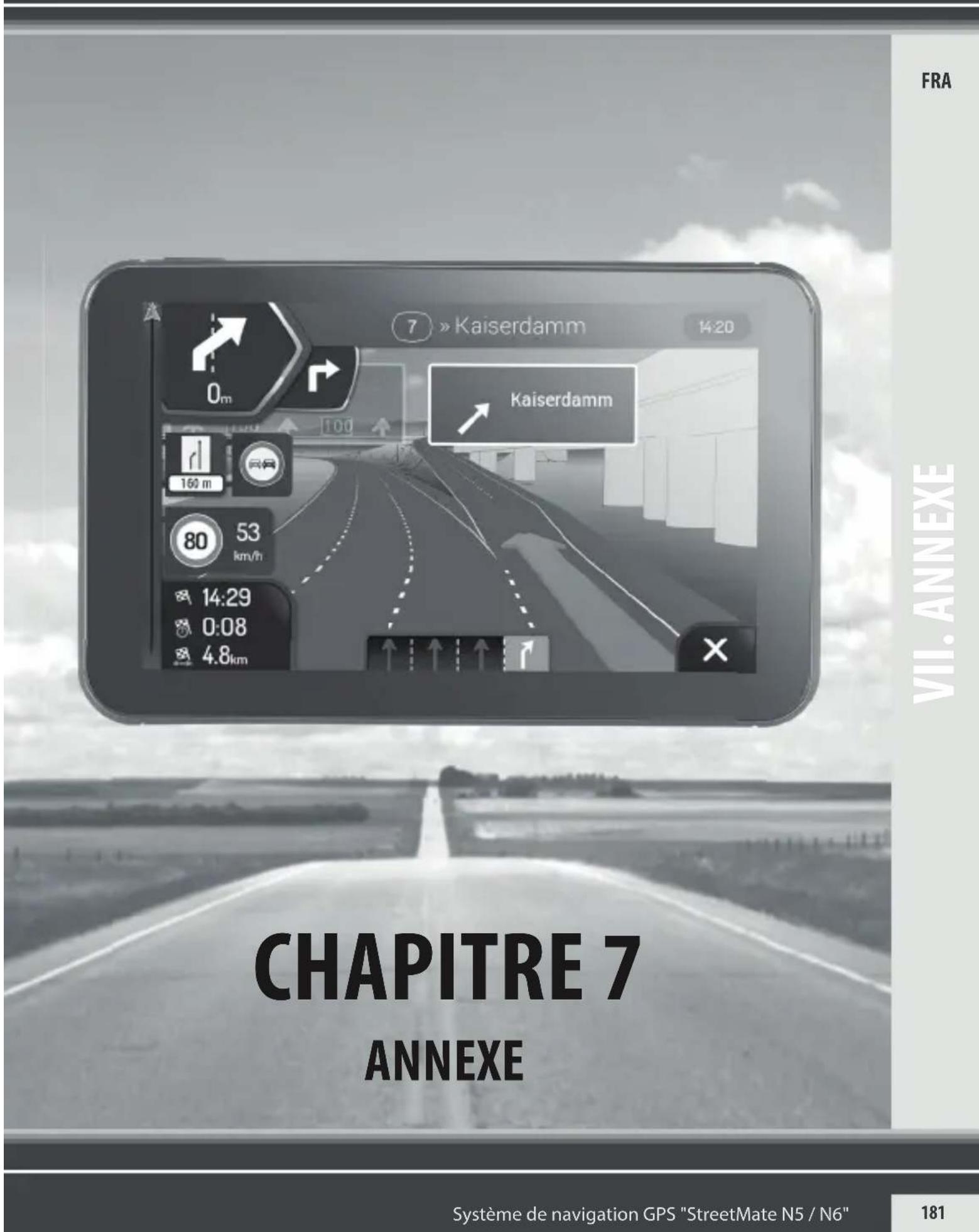 NAVGEAR StreetMate N5 - Paramètres de l'aperçu du trajet - 1
