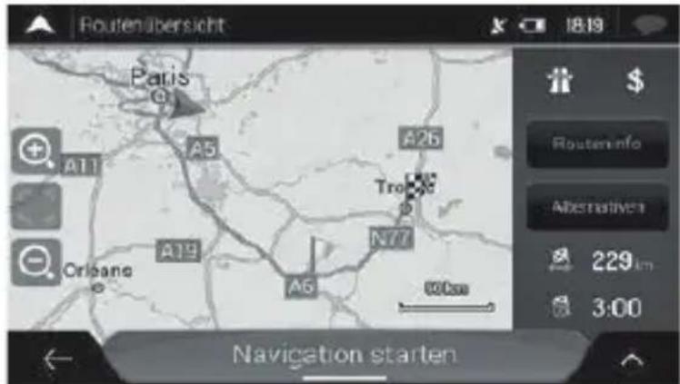 NAVGEAR StreetMate N5 - Supprimer l'itinétaire planifié - 3