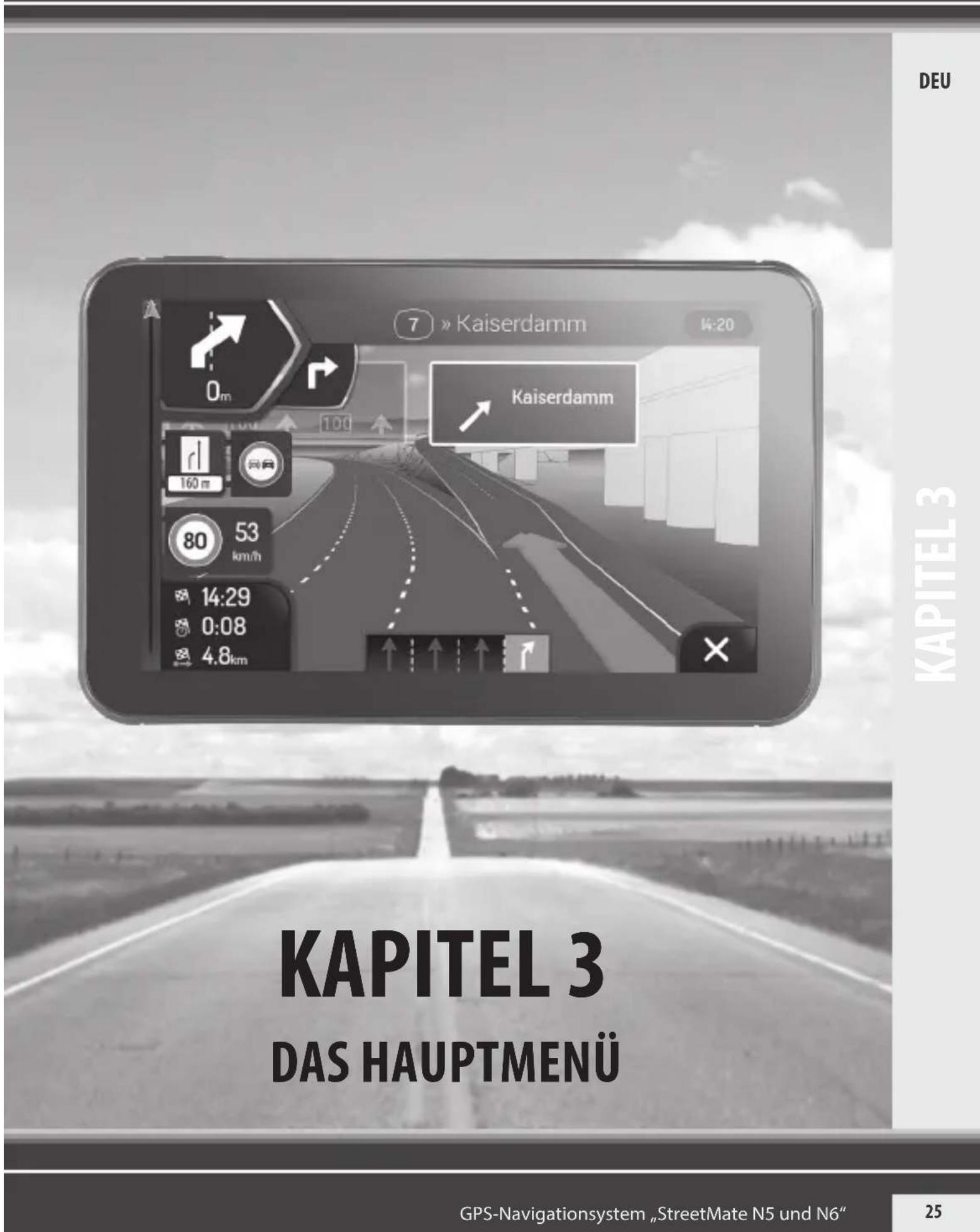 NAVGEAR StreetMate N5 - Montage and the Windschutzscheibe - 2