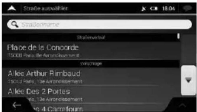 NAVGEAR StreetMate N5 - Auswahl des Mittelpunkts einer Straße - 2