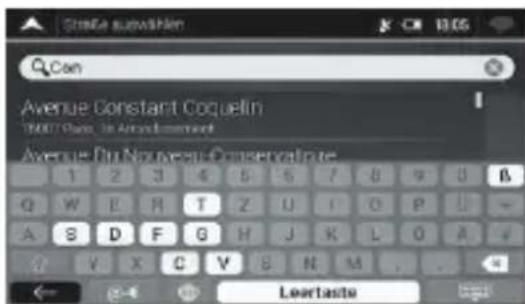 NAVGEAR StreetMate N5 - Sélection du milieu d'une rue - 3