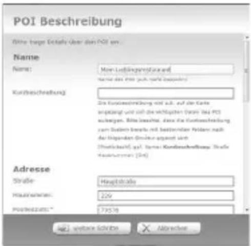 NAVGEAR StreetMate N5 - POI hinzufugen - 2