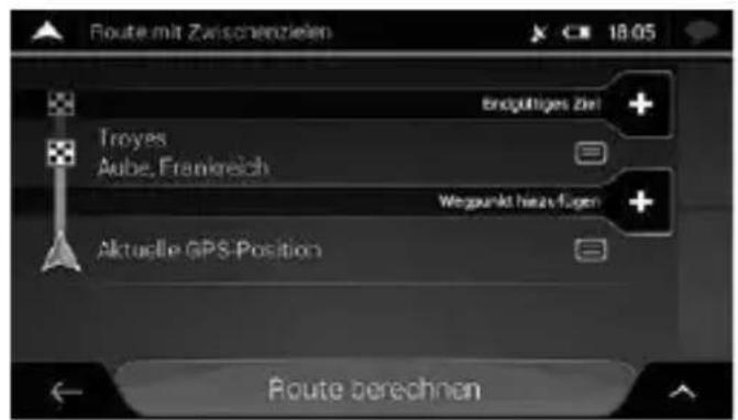 NAVGEAR StreetMate N5 - DAS ZIEL EINER RoUTE WÄHLEN - 1