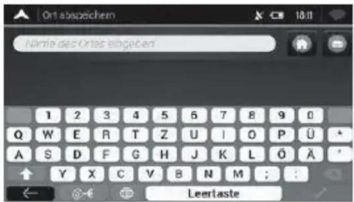 NAVGEAR StreetMate N5 - Ort abspeichern - 1