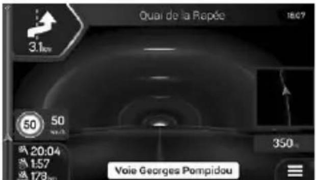 NAVGEAR StreetMate N5 - Tunnelansicht - 1