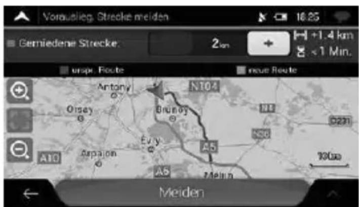 NAVGEAR StreetMate N5 - Stauumfahrung auf Autobahnen - 3