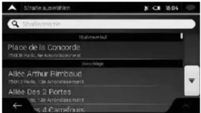 NAVGEAR StreetMate N5 - Eingabe einer Adresse - 8