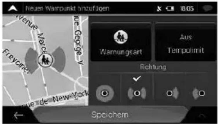 NAVGEAR StreetMate N5 - WARNPUNKT HINZUFÜGEN - 2