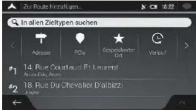 NAVGEAR StreetMate N5 - Sélection d'un lieu sur la carte - 5