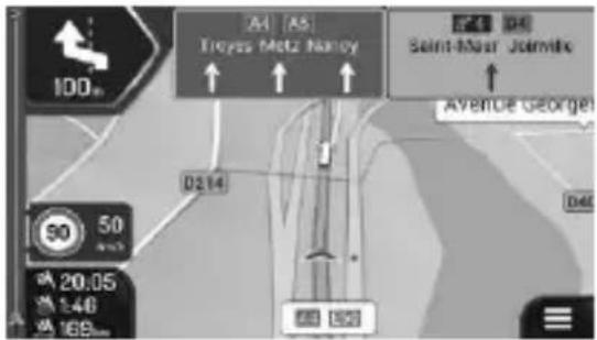 NAVGEAR StreetMate N5 - Spurdaten und Verkehrsscholder - 2