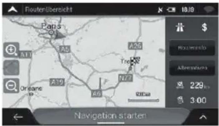 NAVGEAR StreetMate N5 - Sélection d'un lieu sur la carte - 3