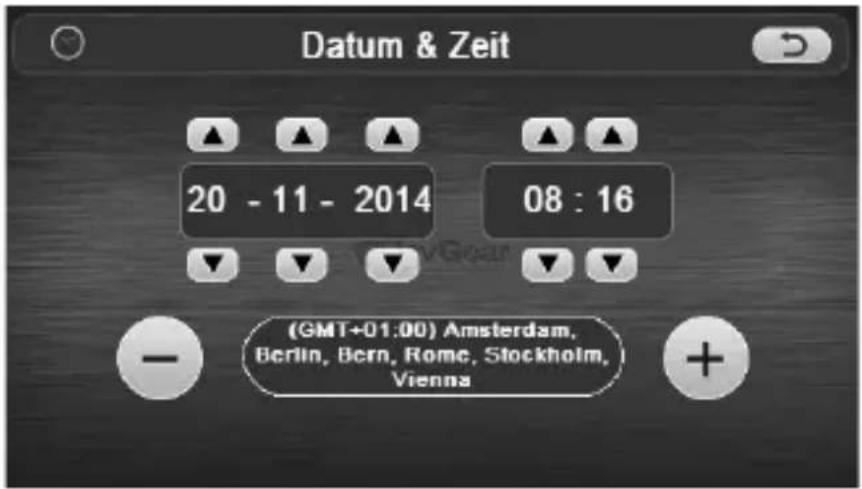 NAVGEAR StreetMate N5 - Datum &amp; Zeit - 1