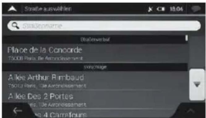 NAVGEAR StreetMate N5 - Sélection du milieu d'une rue - 2