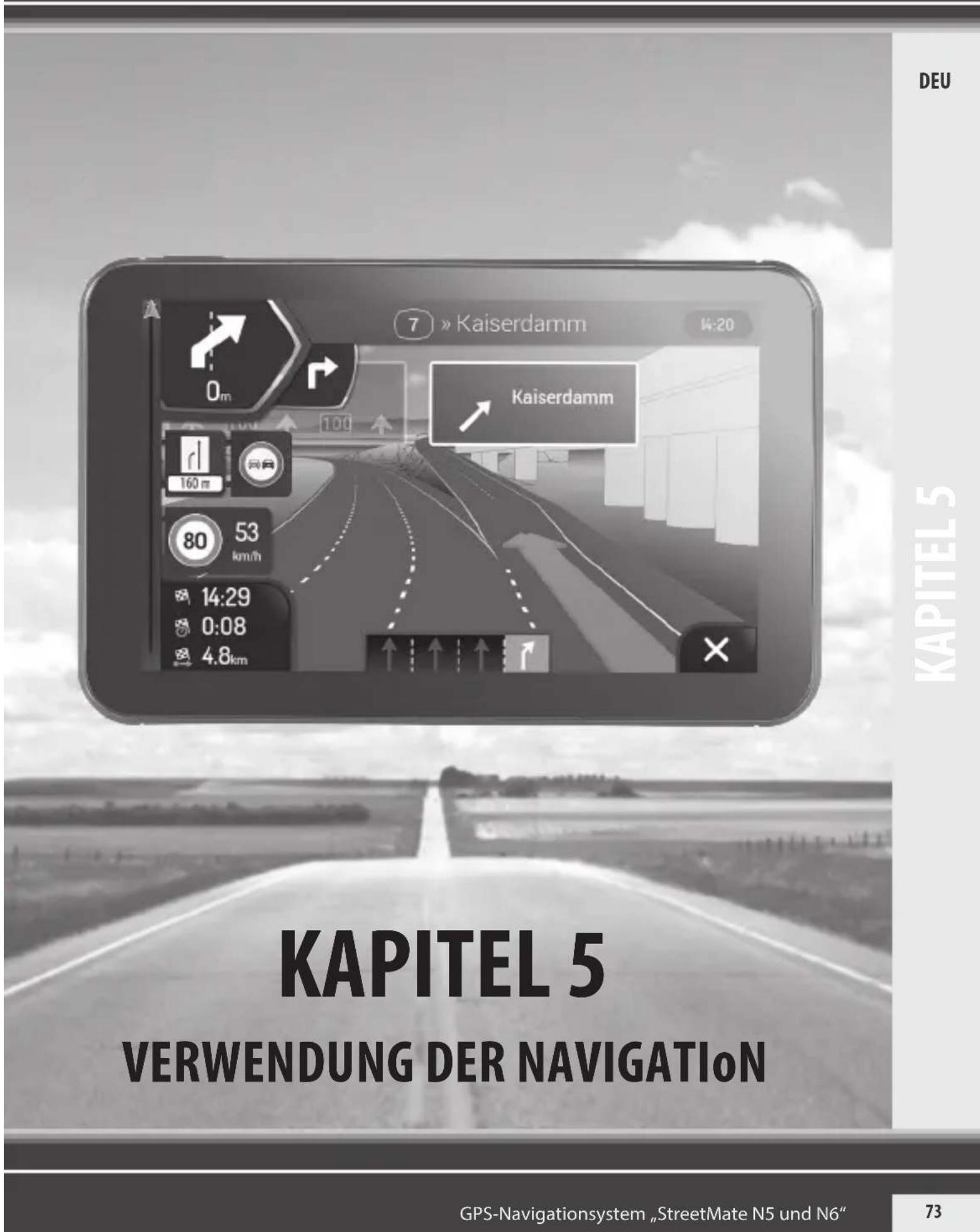 NAVGEAR StreetMate N5 - Navigationsmenu - 4