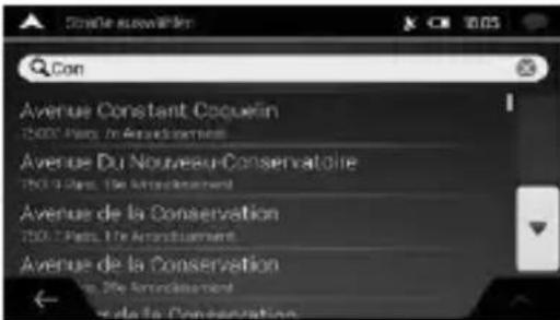 NAVGEAR StreetMate N5 - Auswahl einer Kreuzung in einer Ortschaft - 5