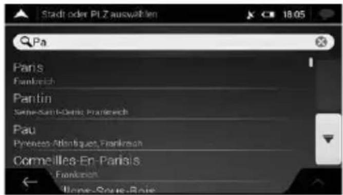 NAVGEAR StreetMate N5 - Eingabe einer Adresse - 7