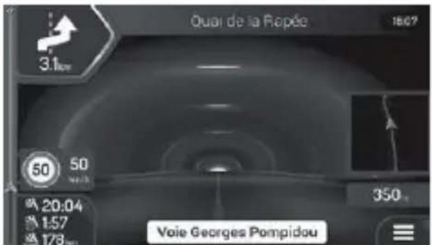 NAVGEAR StreetMate N5 - Vue en mode Tunnel - 1