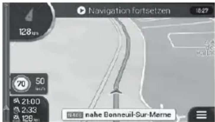 NAVGEAR StreetMate N5 - Défi nir un nouveau point de départ - 7