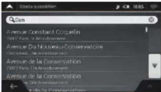 NAVGEAR StreetMate N5 - Sélection du milieu d'une rue - 4