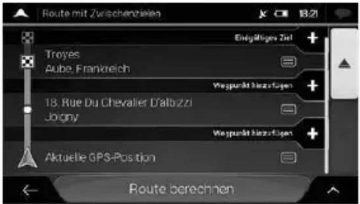 NAVGEAR StreetMate N5 - Bearbeitenden der Seite der Ziele - 3