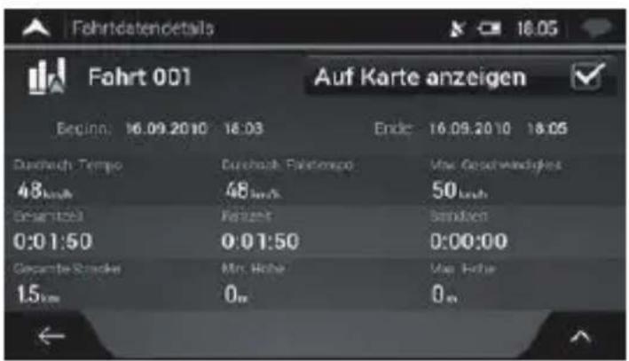 NAVGEAR StreetMate N5 - Aperçu du trajet - 1