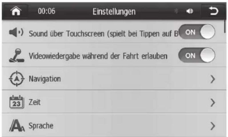 NAVGEAR StreetMate 2 PX2854675 - RÉGLAGES SYSTÈME DE BASE - 1