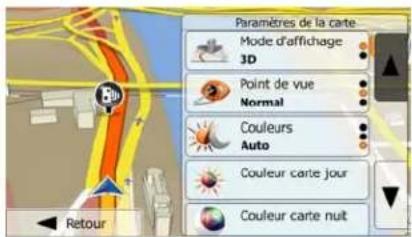 ZENEC ZENC3152 (Audi TT) - Paramètres de la carte - 1