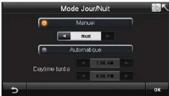 Bluetech GPS Navigator 6 - Bascule de Mode Jour/Nuit - 1