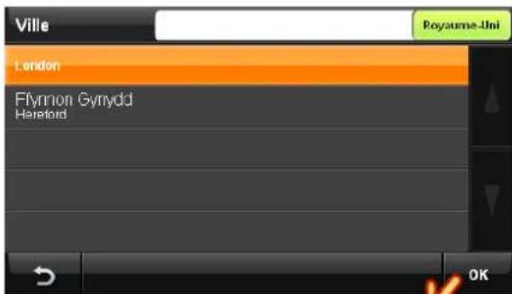 Bluetech GPS Navigator 6 - Rechercher les PI dans les villes - 1